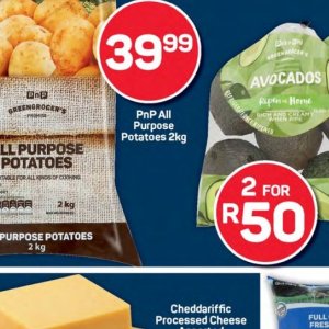Potatoes at Pick n Pay Hyper