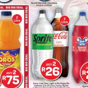Fizzy drink at Pick n Pay Hyper