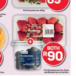 Strawberries at Pick n Pay Hyper