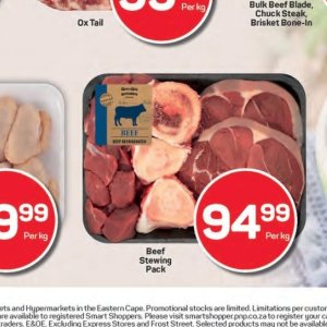 Beef at Pick n Pay Hyper