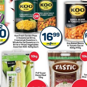 Peas at Pick n Pay Hyper