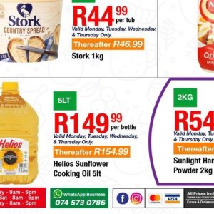 Sunflower oil at Take n Pay