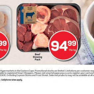 Beef at Pick n Pay Hyper