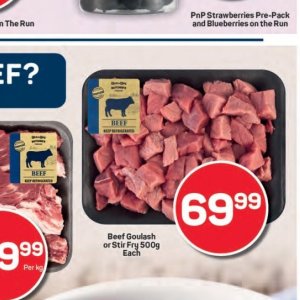 Beef at Pick n Pay Hyper