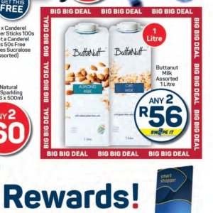 Almond milk at Pick n Pay Hyper