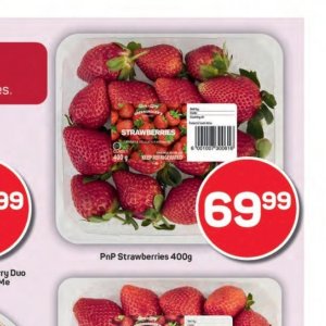Strawberries at Pick n Pay Hyper