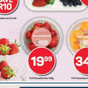 Strawberries at Pick n Pay Hyper