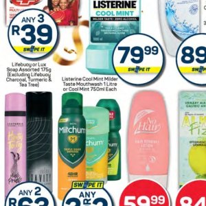 Mouthwash listerine  at Pick n Pay Hyper