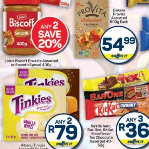 Biscuits at Pick n Pay Hyper