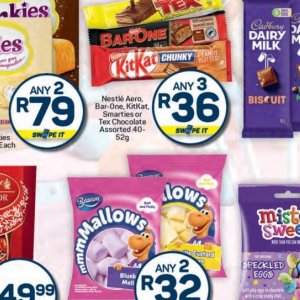 Chocolate at Pick n Pay Hyper