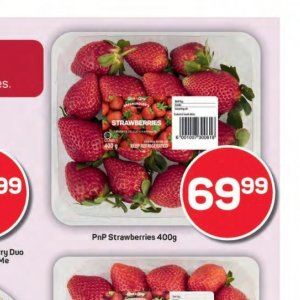 Strawberries at Pick n Pay Hyper