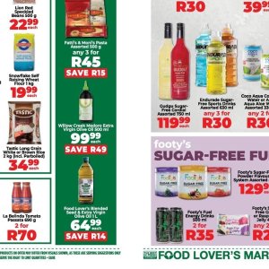 Olive oil at Fruit & Veg City