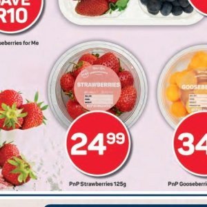 Strawberries at Pick n Pay Hyper