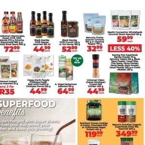 Sauces at Fruit & Veg City