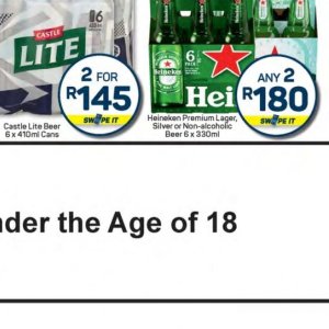 Beer at Pick n Pay Hyper