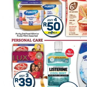 Purees at Pick n Pay Hyper