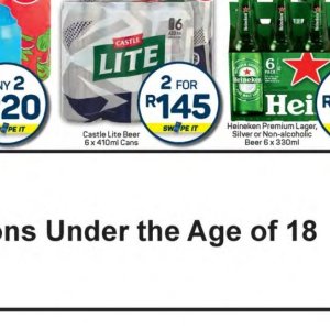 Beer at Pick n Pay Hyper