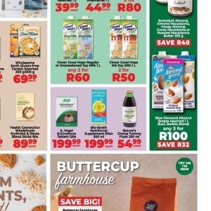 Soy milk at Fruit & Veg City