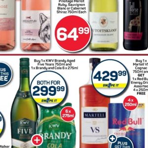 Brandy at Pick n Pay Hyper