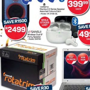 Speaker at Pick n Pay Hyper