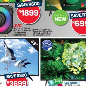 TV set at Pick n Pay Hyper