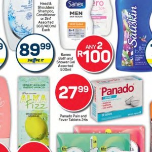 Shower gel at Pick n Pay Hyper