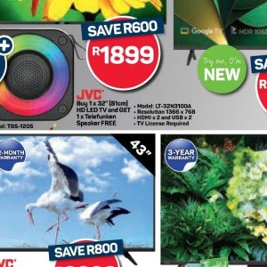 TV set at Pick n Pay Hyper