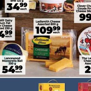 Cheese at Fruit & Veg City