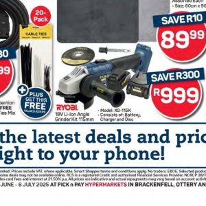 Grinder at Pick n Pay Hyper