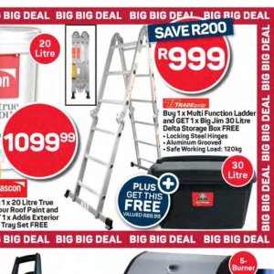 Ladder at Pick n Pay Hyper