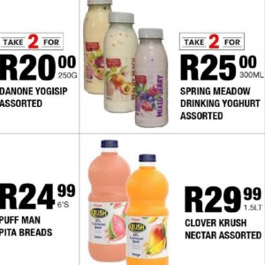 Yoghurt at Take n Pay
