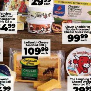 Cheese at Fruit & Veg City