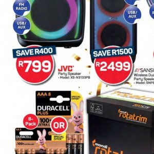  JVC at Pick n Pay Hyper