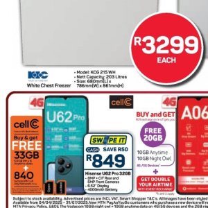 Freezer at Pick n Pay Hyper