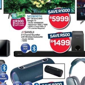  SoundBar at Pick n Pay Hyper