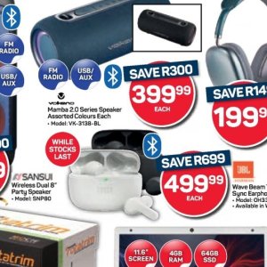 Speaker at Pick n Pay Hyper