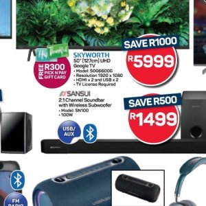 TV set at Pick n Pay Hyper