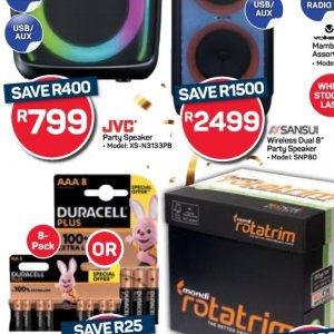 Speaker at Pick n Pay Hyper
