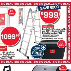 Ladder at Pick n Pay Hyper