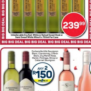 Wine at Pick n Pay Hyper