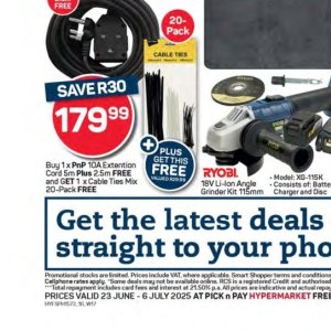 Cable at Pick n Pay Hyper