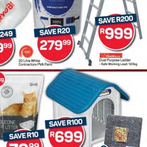Ladder at Pick n Pay Hyper