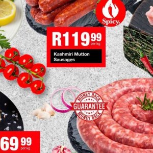 Sausages at Take n Pay