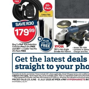 Smartphone at Pick n Pay Hyper