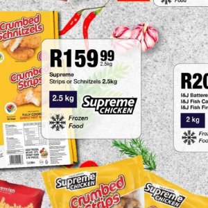 Schnitzel at Take n Pay