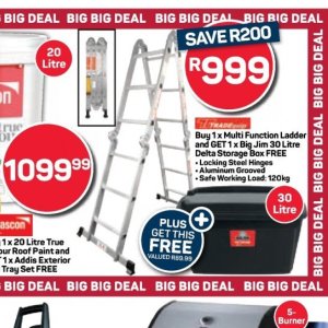 Ladder at Pick n Pay Hyper
