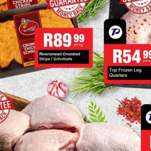 Schnitzel at Take n Pay