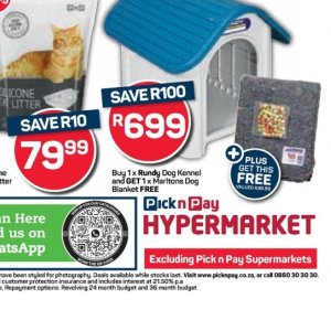 Kennel at Pick n Pay Hyper