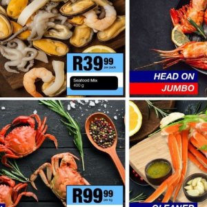 Seafood at Take n Pay
