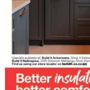 Insulation at Build it